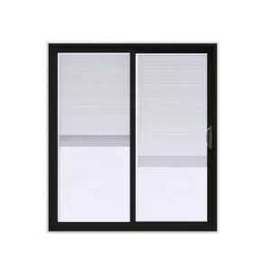 Sliding door with tempered glazing philippines price and design remote control glass by Doorwin on Alibaba