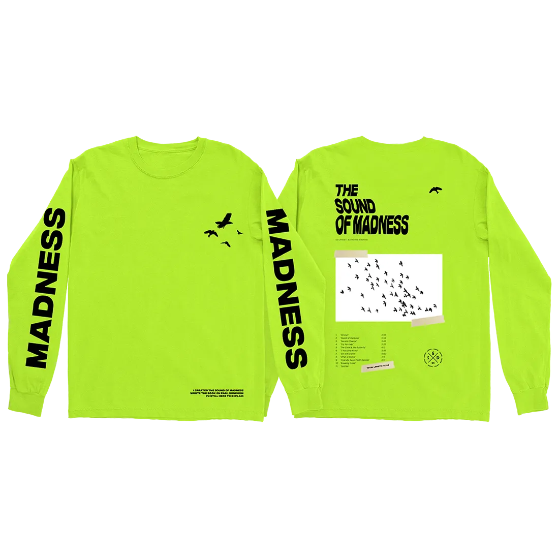 Sound of Madness Long Sleeve (Neon)