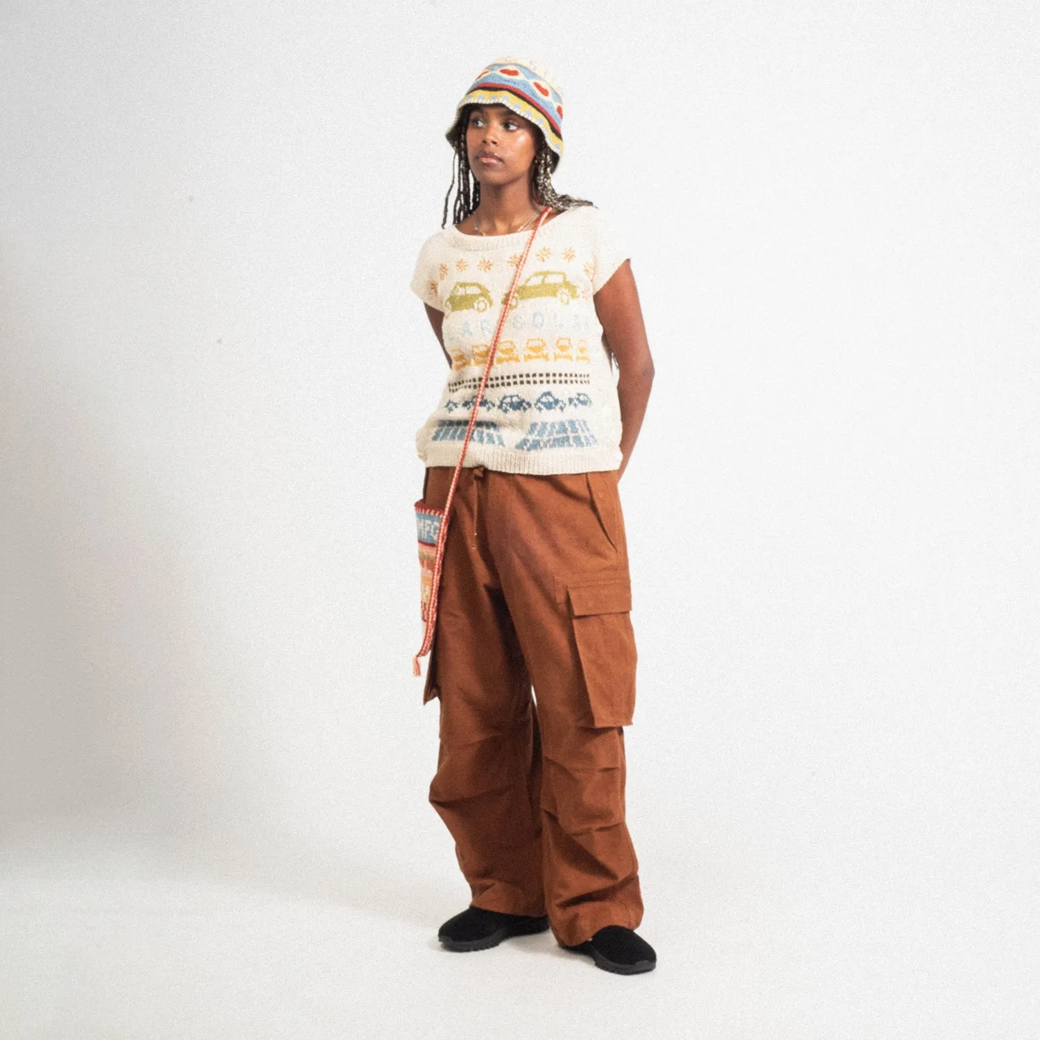 [STORY MFG] BUTTON VEST _ SOLAR POWER