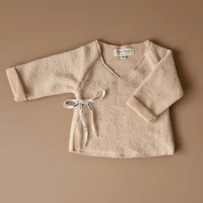 Teddy Kimono Jacket - Beige