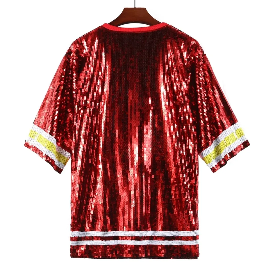 Texans Sequence shirt dress