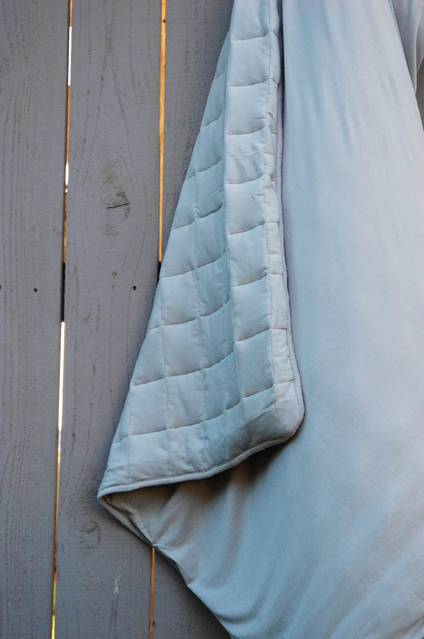Toddler Quilted Blanket 2.5 in Storm