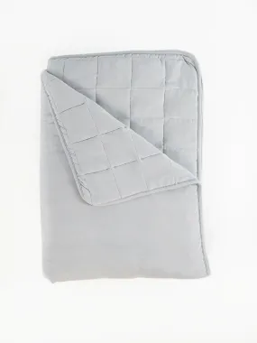 Toddler Quilted Blanket 2.5 in Storm