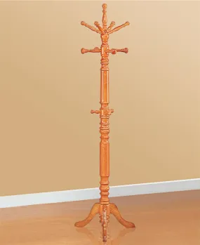 Turned Post Coat Rack