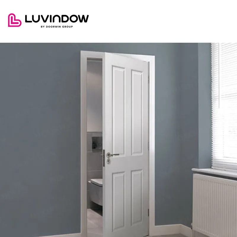 USA Great Rapids LUVINDOW 2021Wooden door with frame decoration glass insert wood interior door glass insert wood interior door