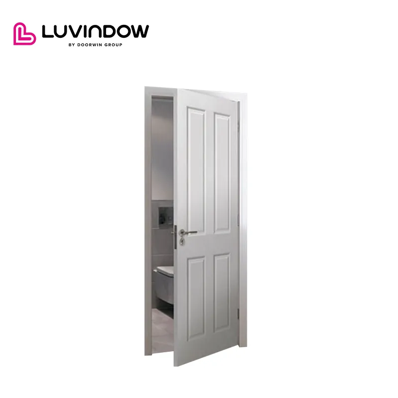 USA Great Rapids LUVINDOW 2021Wooden door with frame decoration glass insert wood interior door glass insert wood interior door