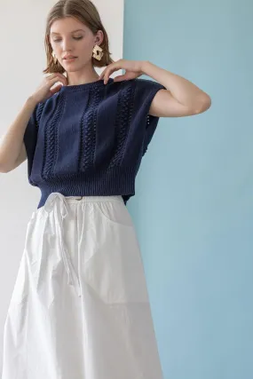 WEDGE CREWNECK SWEATER