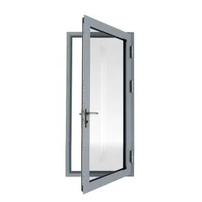 White powder coating thermal break aluminium casement windows and doorsby Doorwin on Alibaba