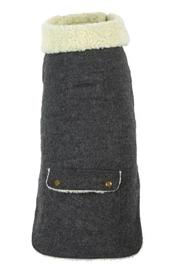 Winter Dog Jacket - UpCountry Wool Coat Grey