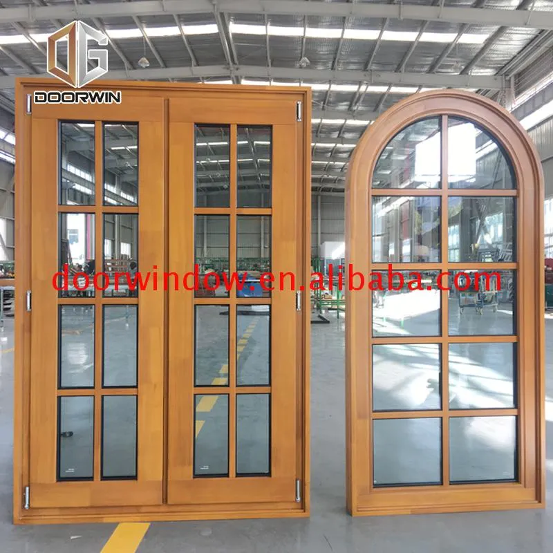 Wood windows window door design by Doorwin on Alibaba