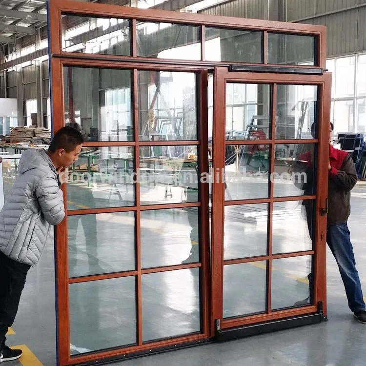 Wooden solid wardrobe sliding door philippines price and design by Doorwin on Alibaba