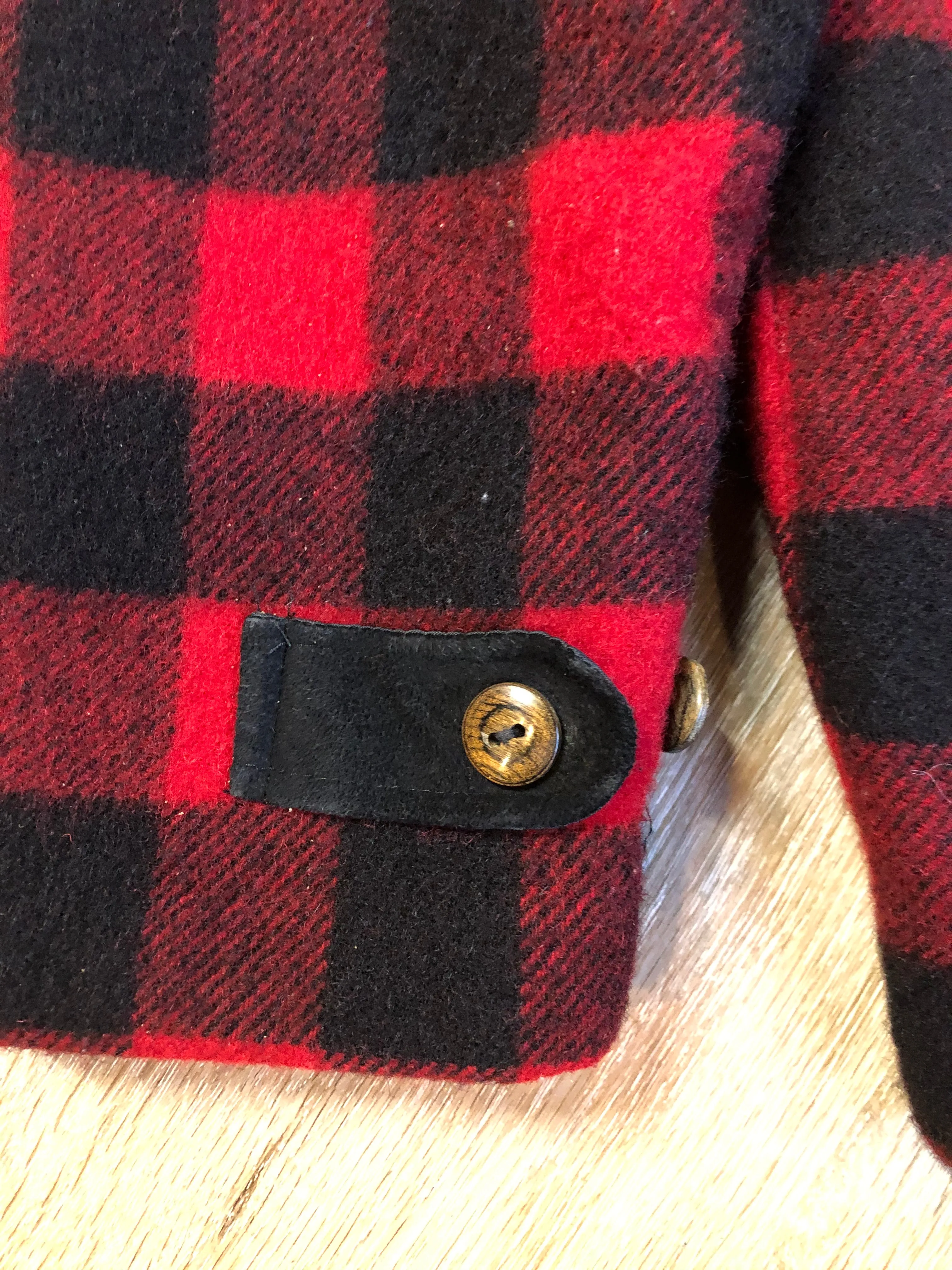 Woolrich Vintage Buffalo Plaid Wool Jacket. Made in USA