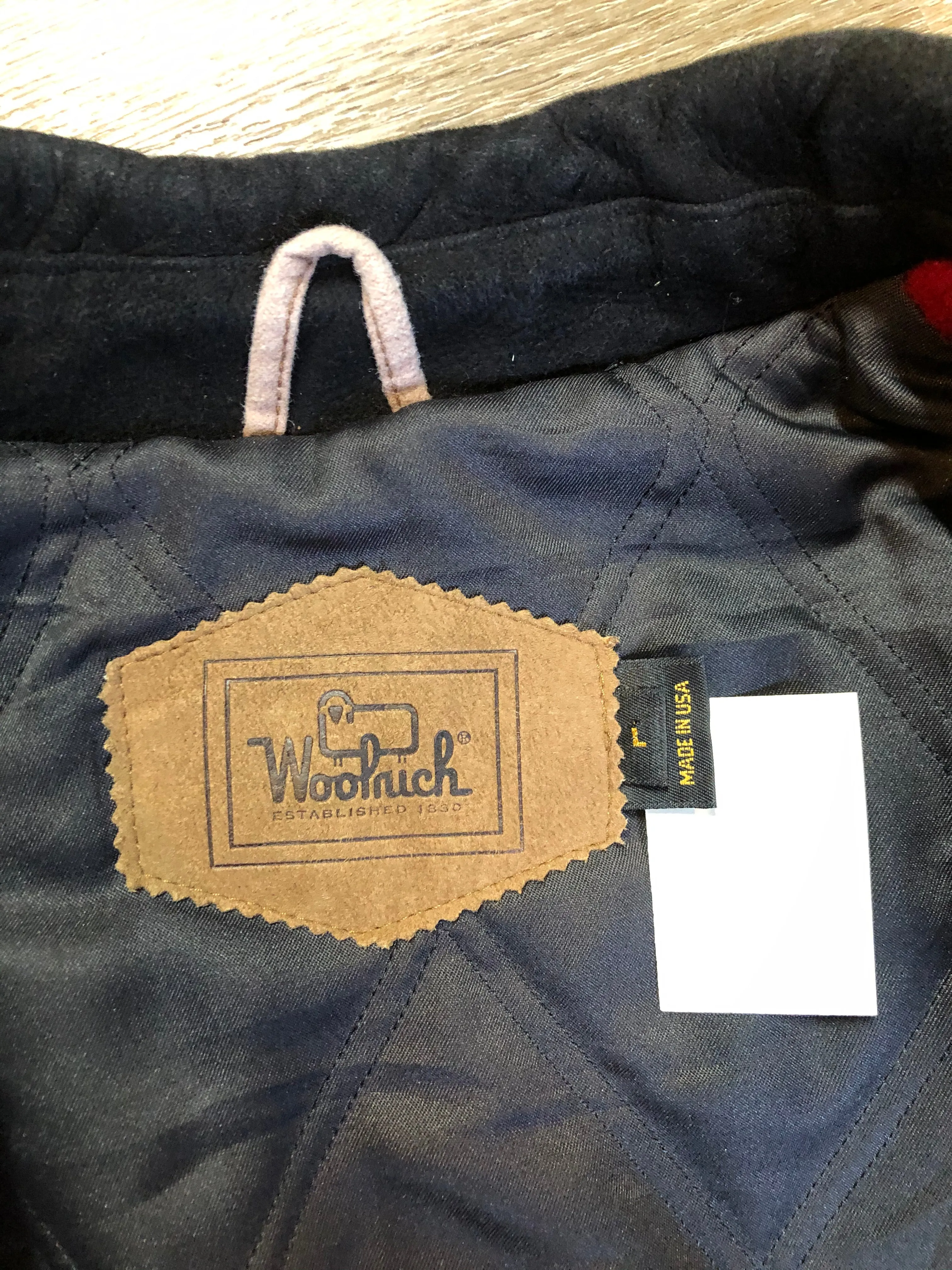 Woolrich Vintage Buffalo Plaid Wool Jacket. Made in USA