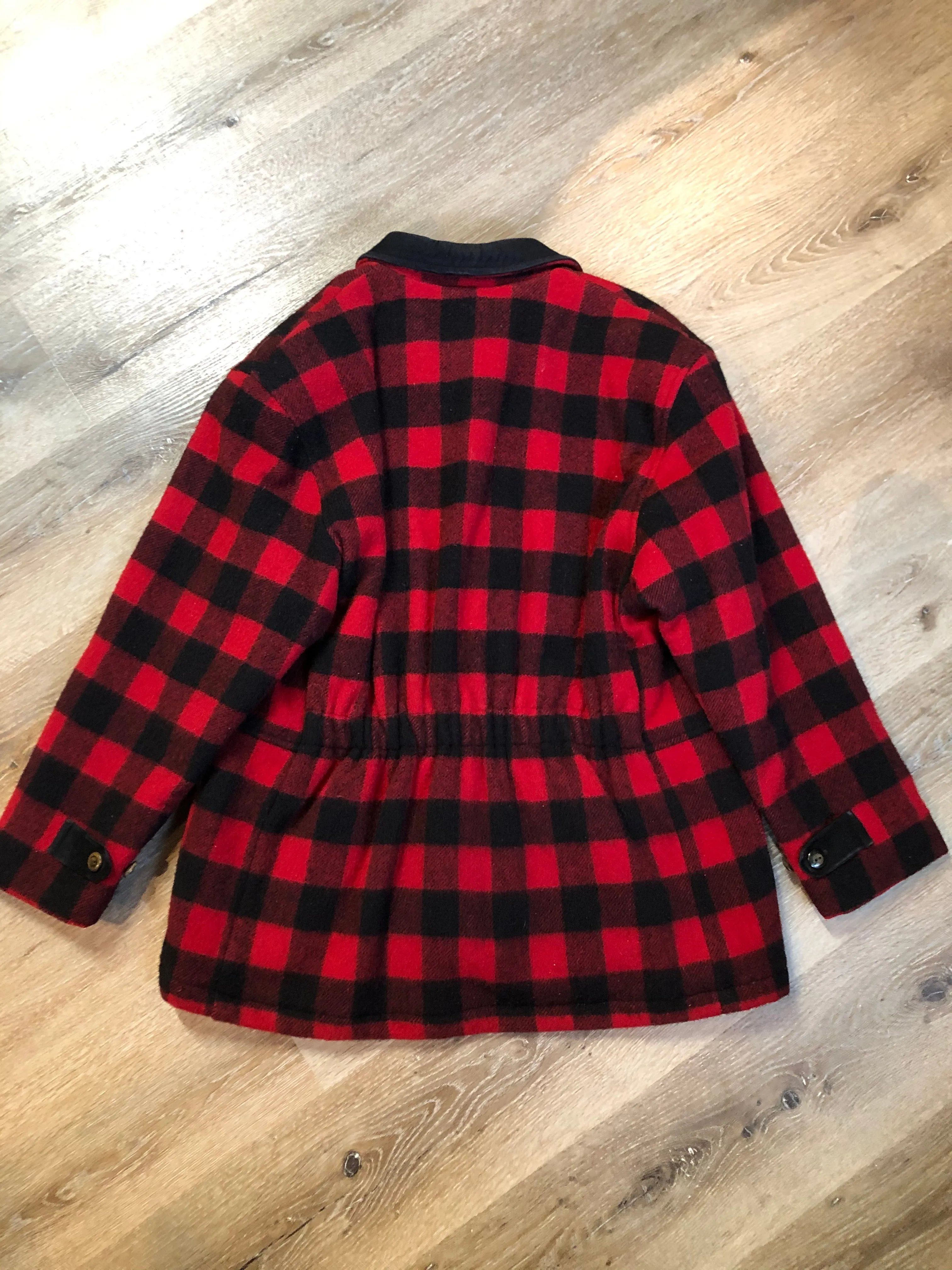 Woolrich Vintage Buffalo Plaid Wool Jacket. Made in USA