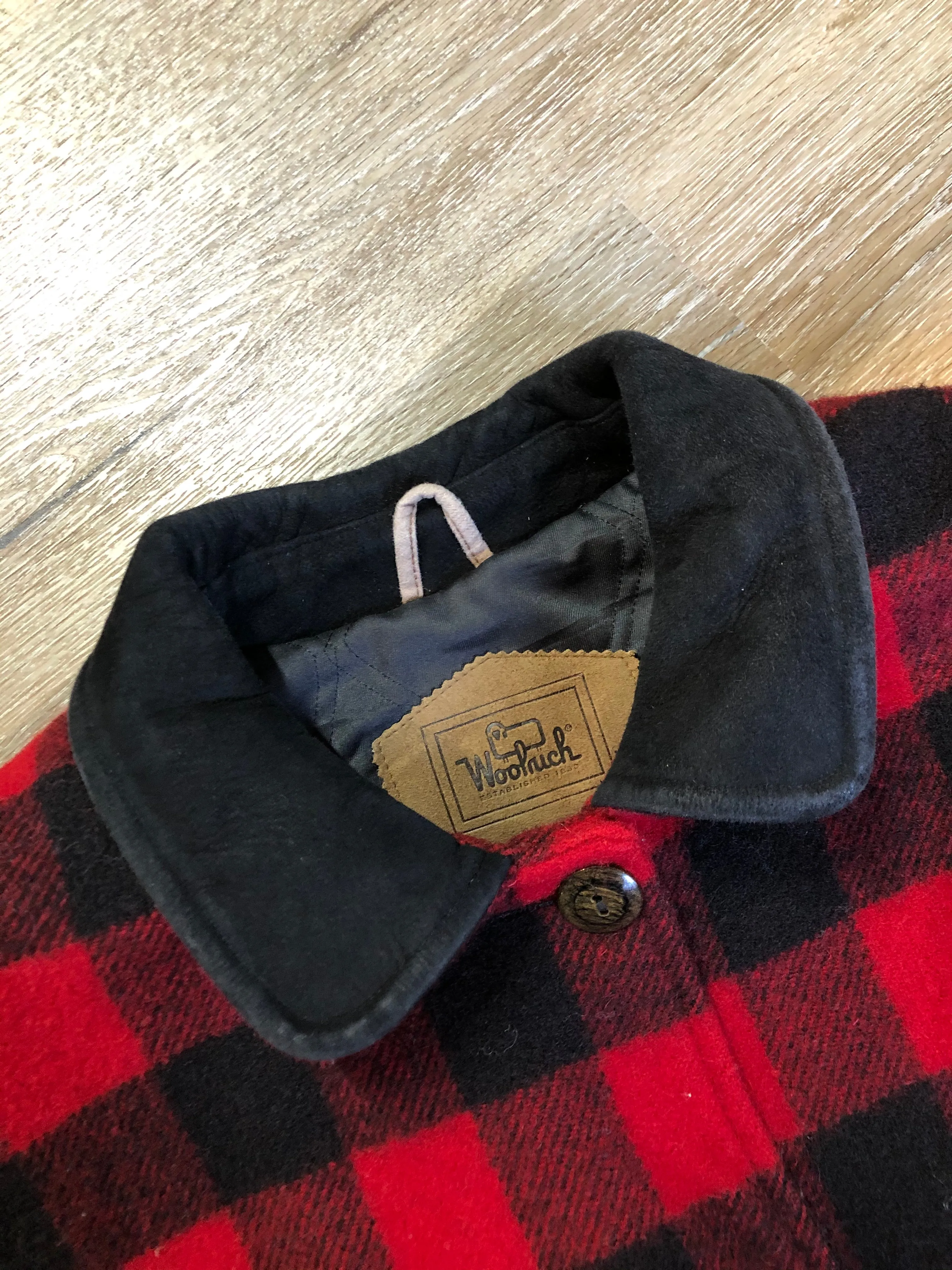 Woolrich Vintage Buffalo Plaid Wool Jacket. Made in USA