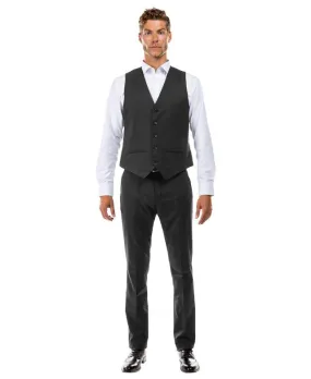 Zegarie Slim Fit Suit Separates Vest, Gunpowder Grey