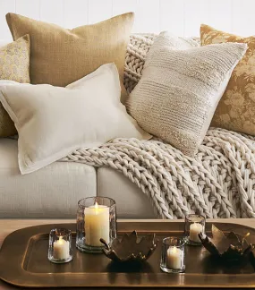 Zenia Floral Quilted Pillow Cover